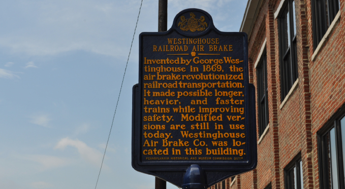 The Bitz Opera Factory is the original home of the George Westinghouse Air Brake Factory. The air brake revolutionized railroad transportation. 