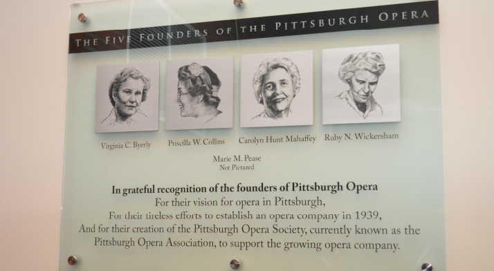Our Five Founders are honored with a memorial plaque in our most-used public space.