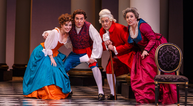 Susanna and Figaro are unexpectedly reunited with Figaro's parents