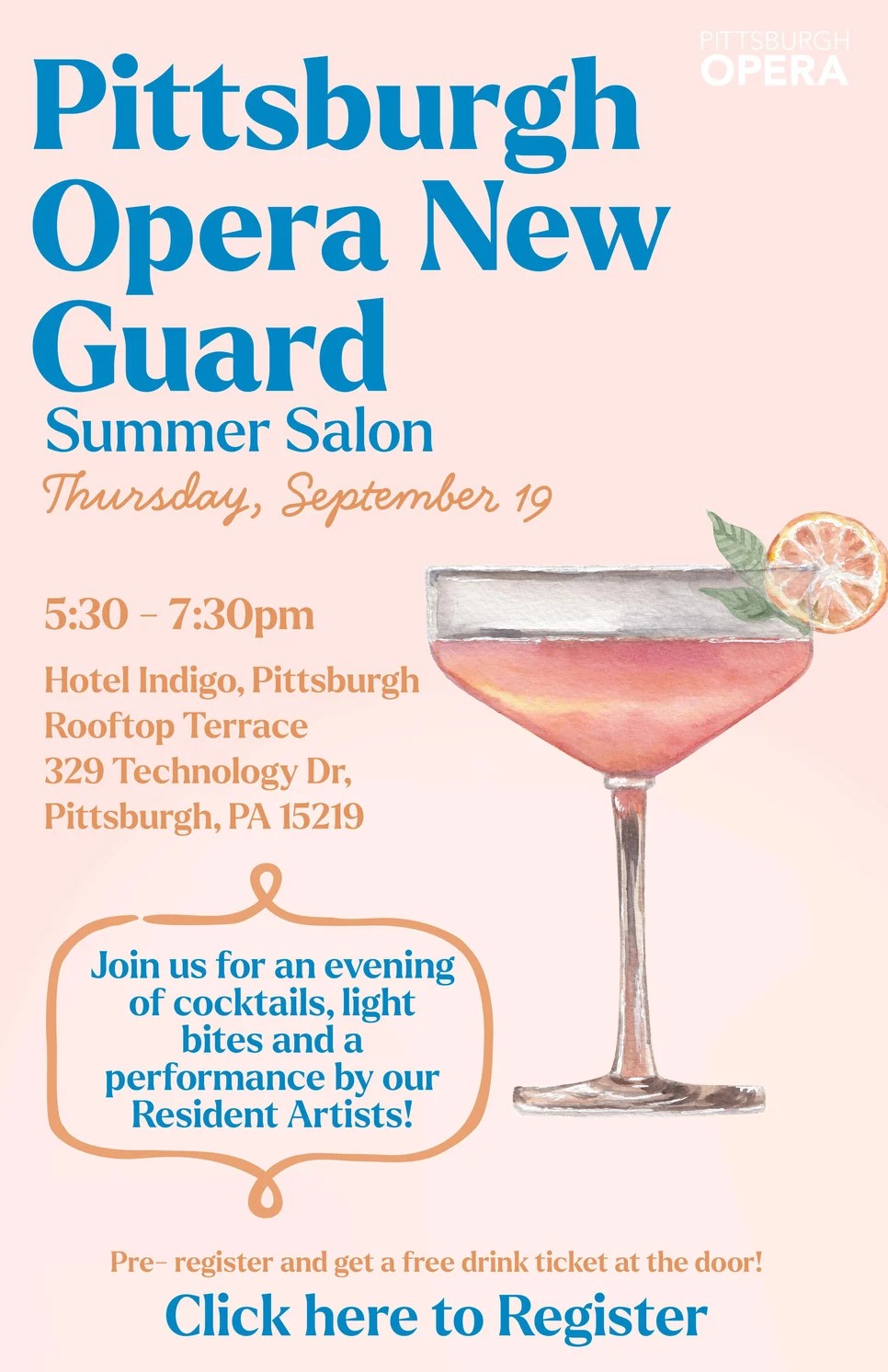 Pittsburgh Opera New Guard Summer Salon