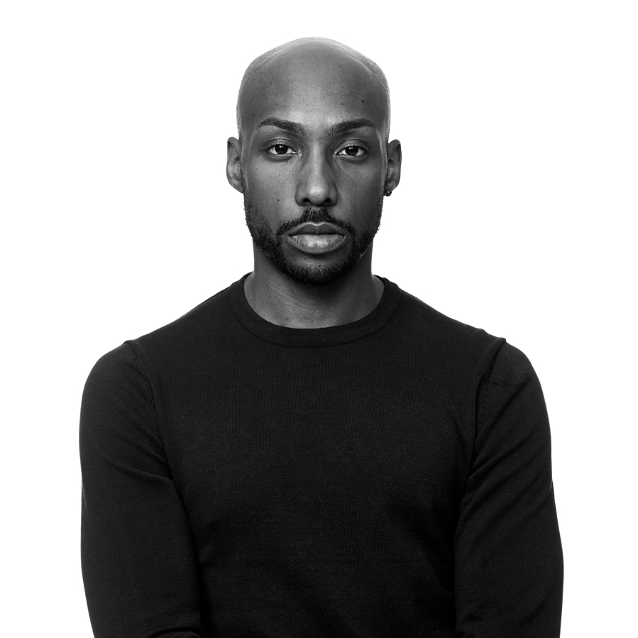 Ethan Gwynn, portrait; OG in Pittsburgh Opera's We Shall Not Be Moved
