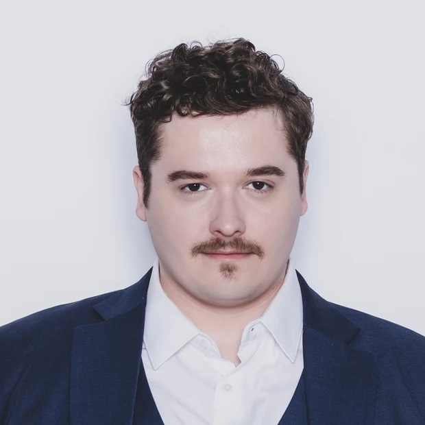 Daniel O'Hearn, portrait; the Duke of Mantua in Pittsburgh Opera's Rigoletto, 2026