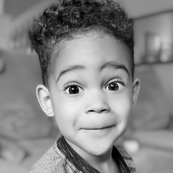 Roman Williams, portrait; Young Son in Pittsburgh Opera's Blue